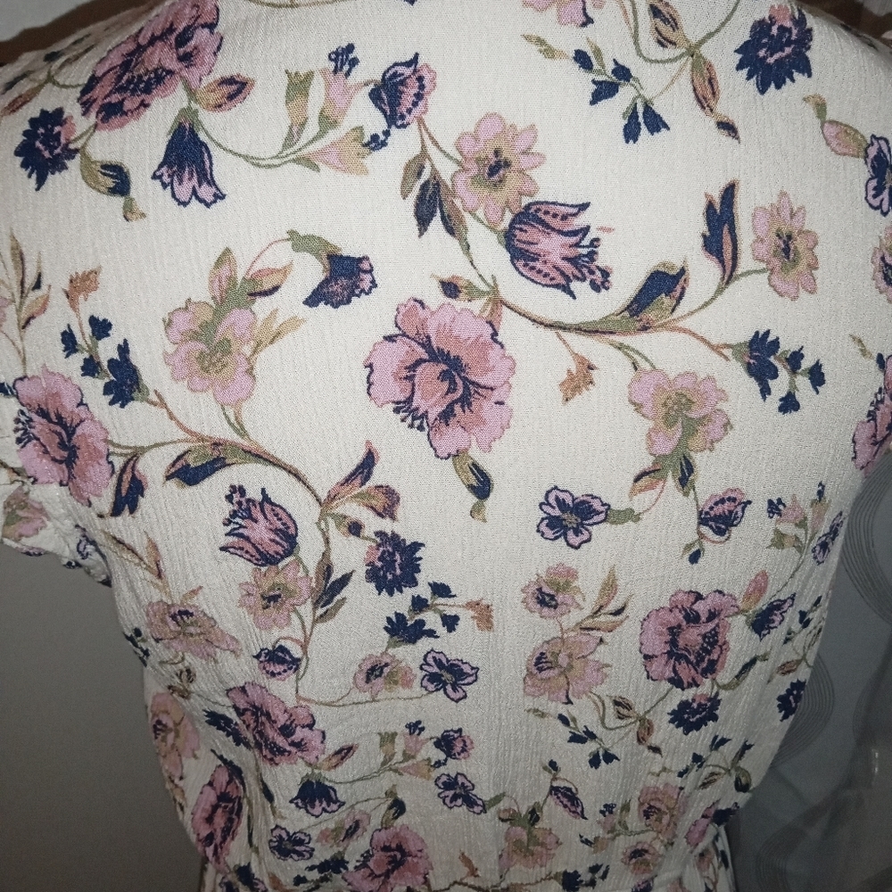 Xhiliration floral shabby chic, boho dress - Picture 10 of 10